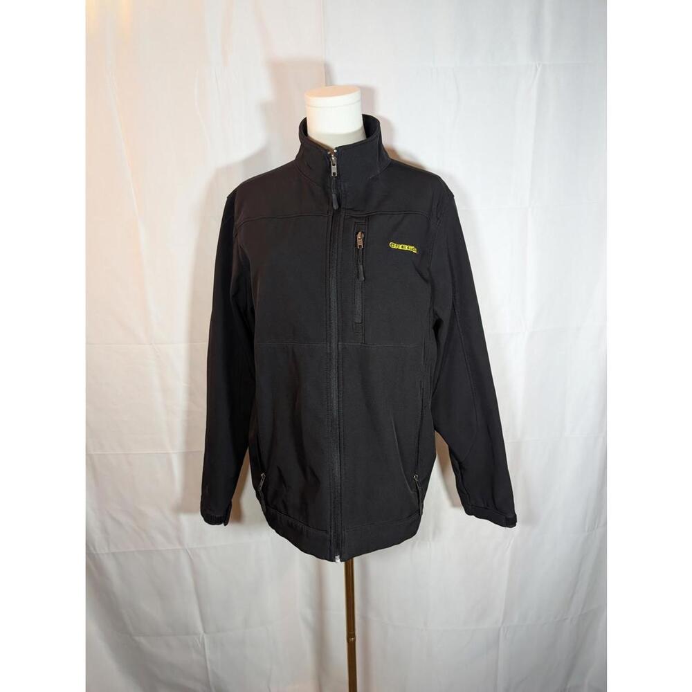 Colosseum Athletics Black University of Oregon Ducks Men's Jacket Size Medium